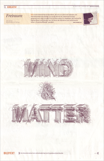 2010_08_29_Freiraum_diePresse_ Mind_And_Matter